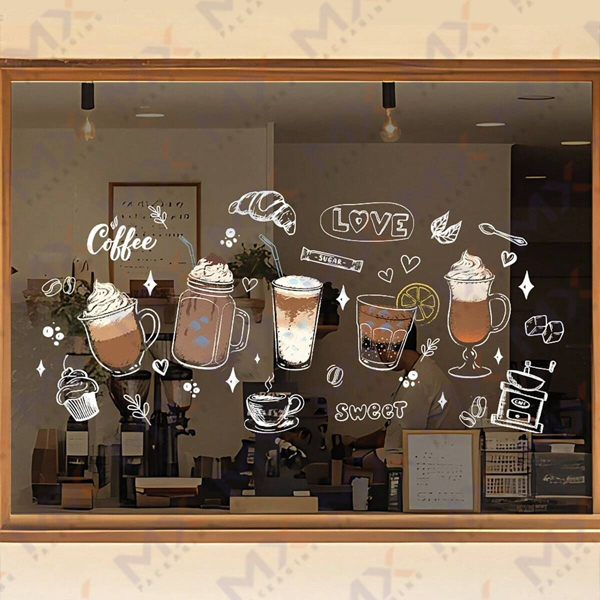 Custom Printed Window Clings - view 2